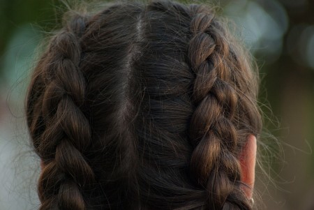 tresse collée